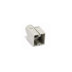 Insert HM modulaire, Raccordement à Sertir, femelle, 1 pin, 200A, Polycarbonate 